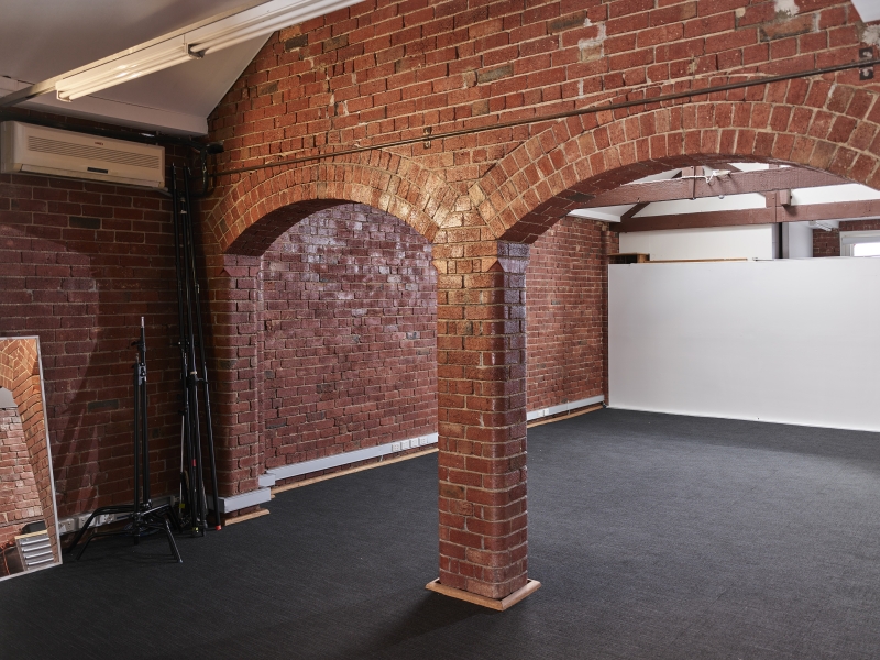 Studio access and storage at Brick & Beam studio photo 5