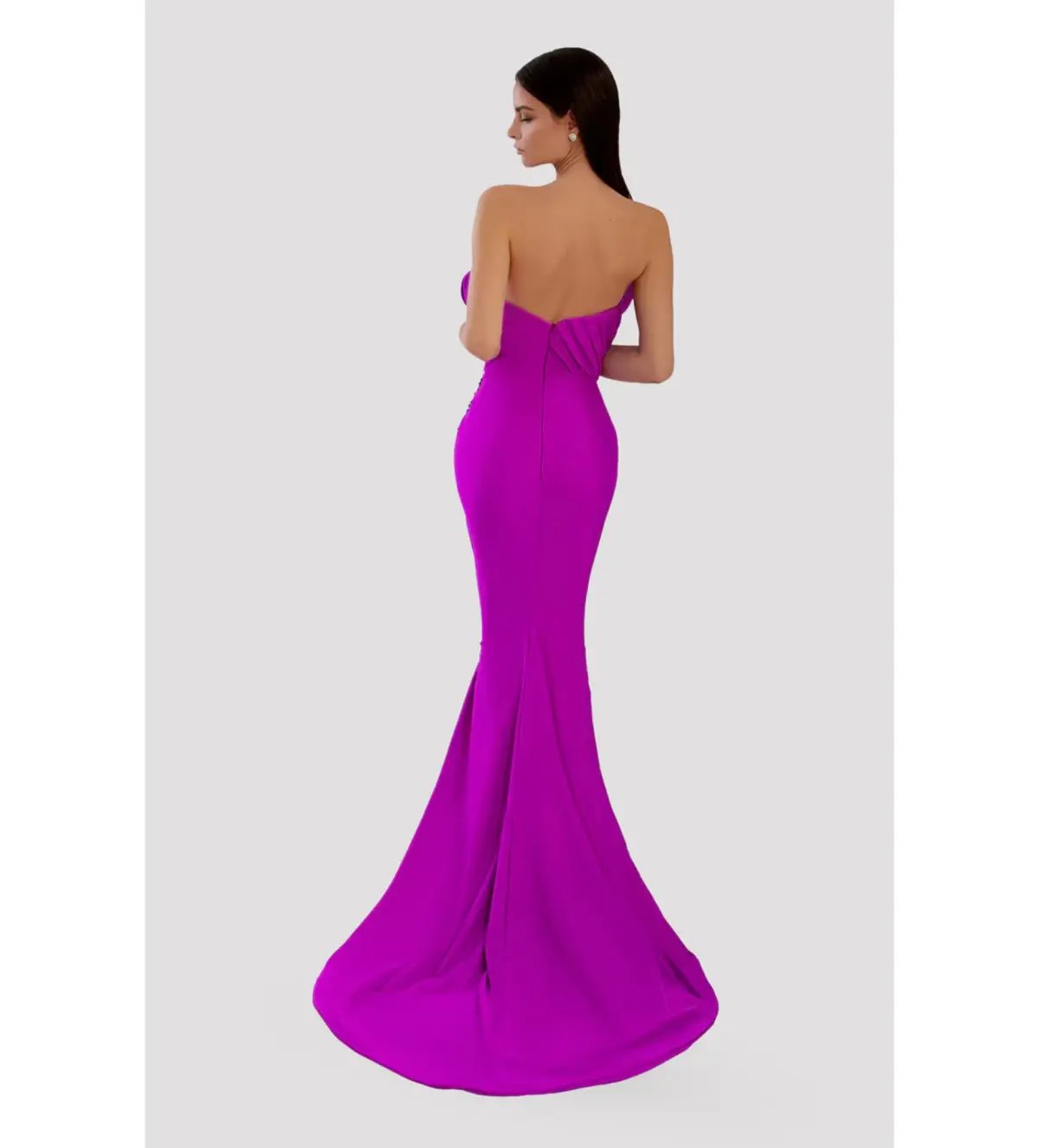 Albina Dyla Maxi Dress Light Purple Size 8 photo 2