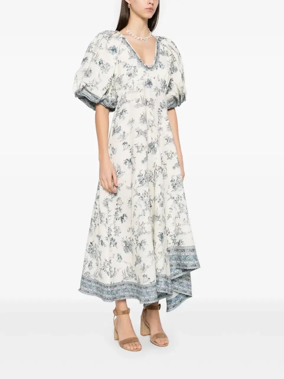ALEMAIS Casa Midi Dress Print 8 AU photo 7