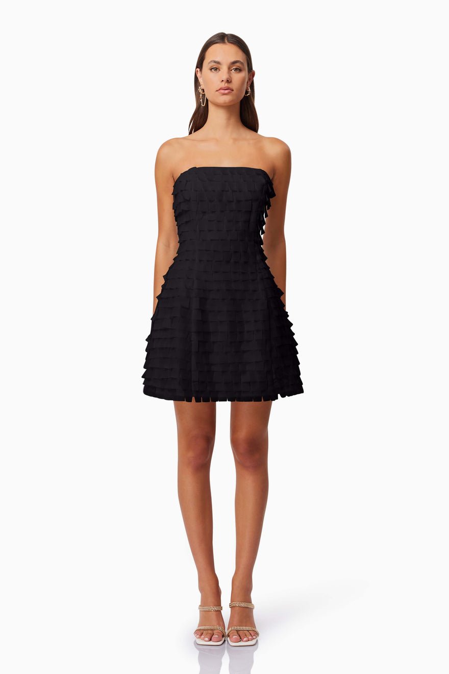 Elliatt Hailey Party Dress - Black photo 2