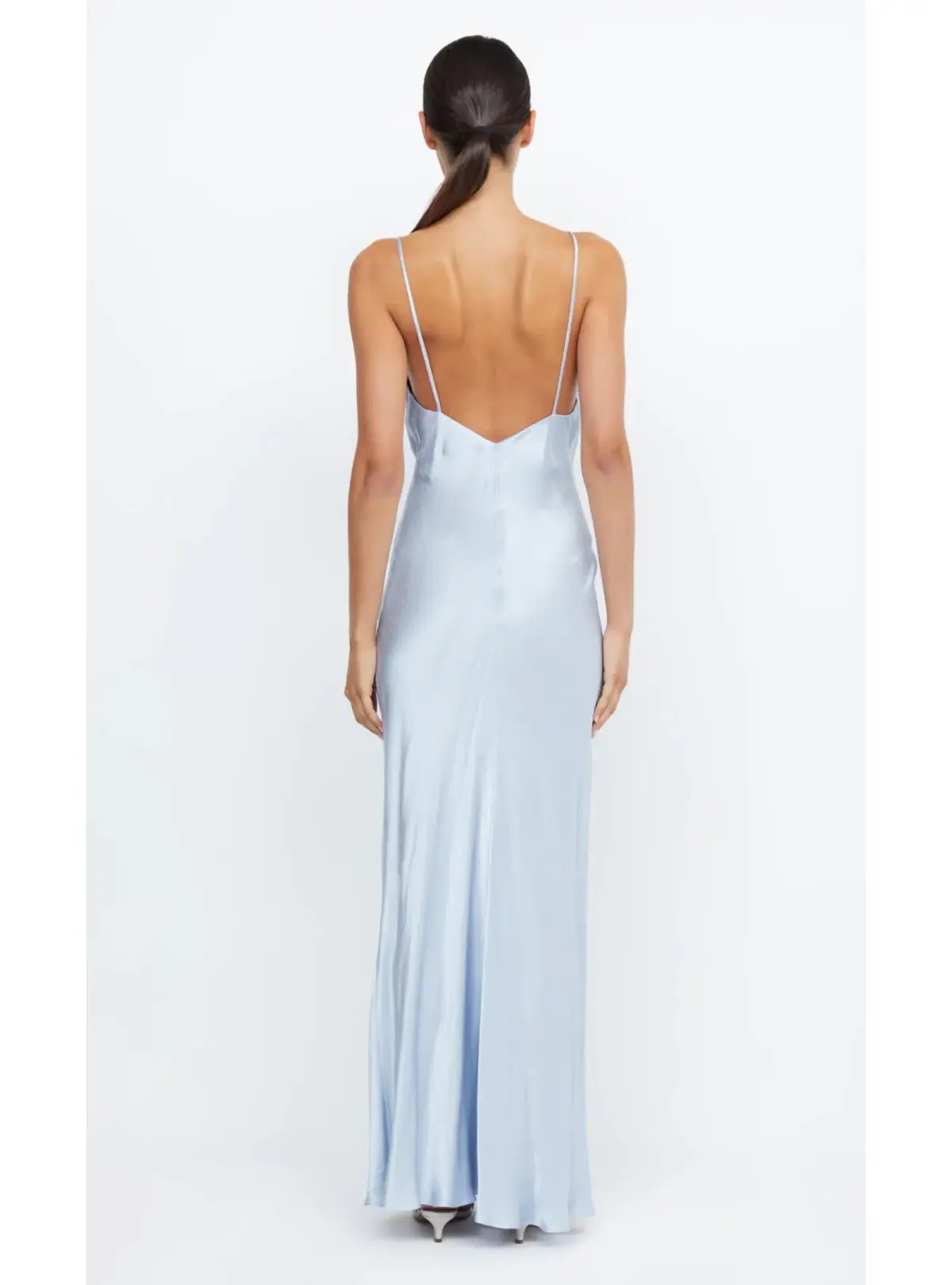 Bec & Bridge Moon Dance V Maxi Dress Dust Blue Size AU 6 photo 5