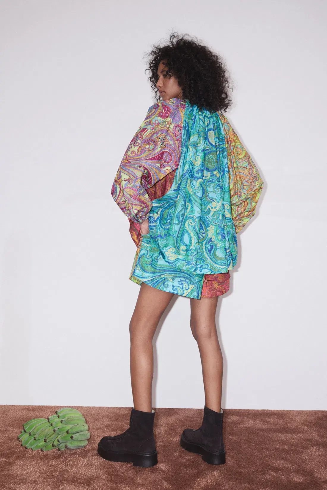 Alemais Ceto Splice Top and Short Set Multi Size 14 photo 3