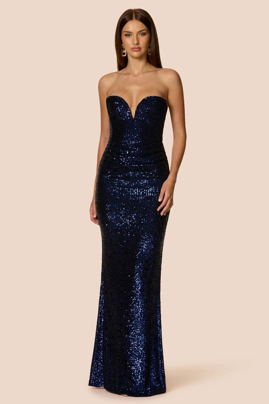 Nookie Dante Maxi Dress - Sapphire photo 2