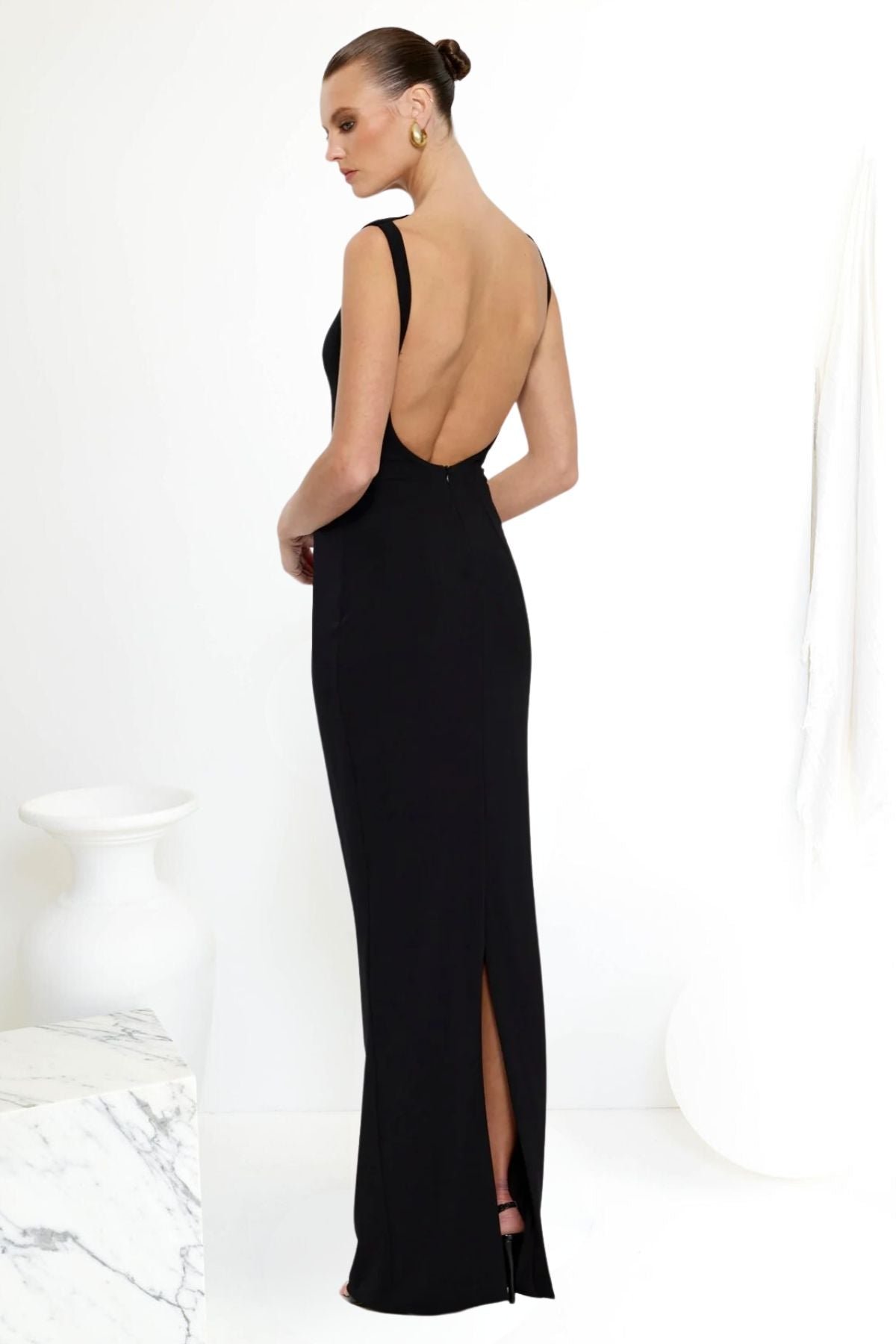 Verona Gown in Black photo 2