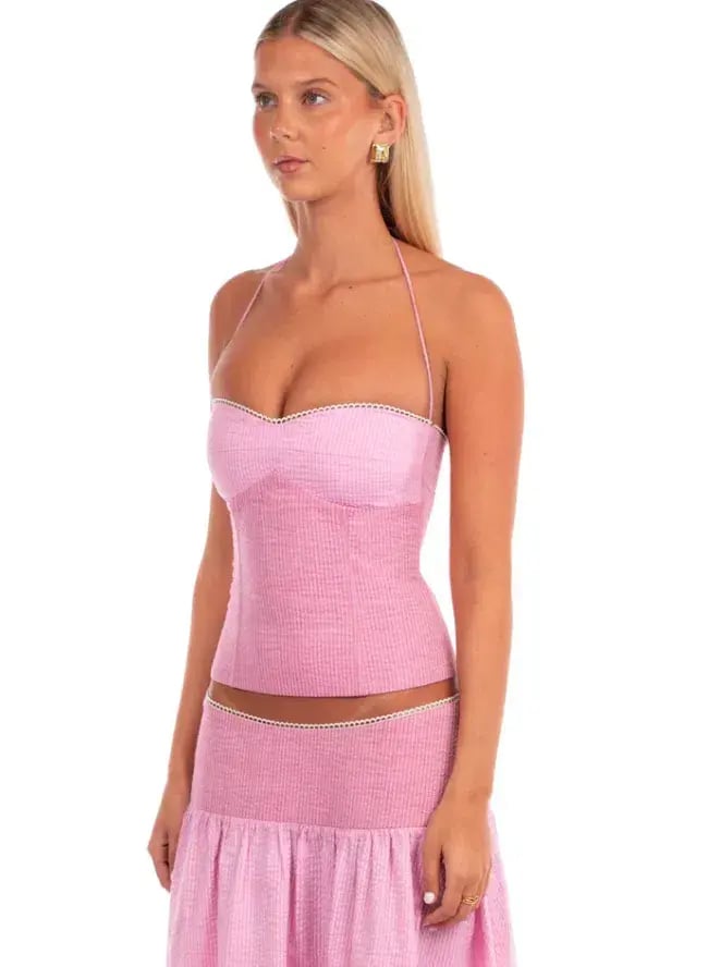 I Am Delilah Adeline Corset & Skirt Set Lulip Pink Size AU8 photo 2