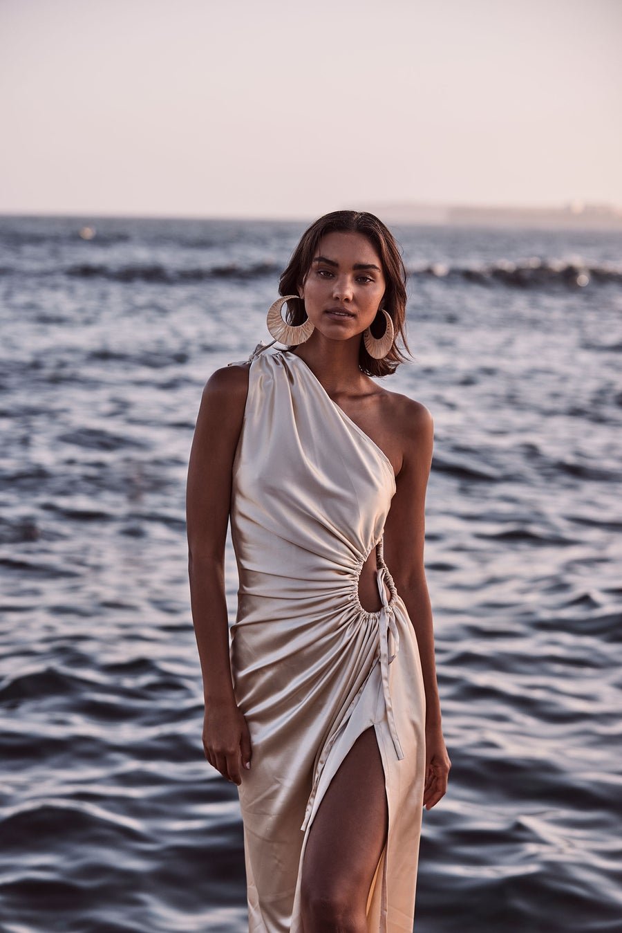 SONYA NOUR OCEAN PEARL MAXI DRESS - PEARL photo 11