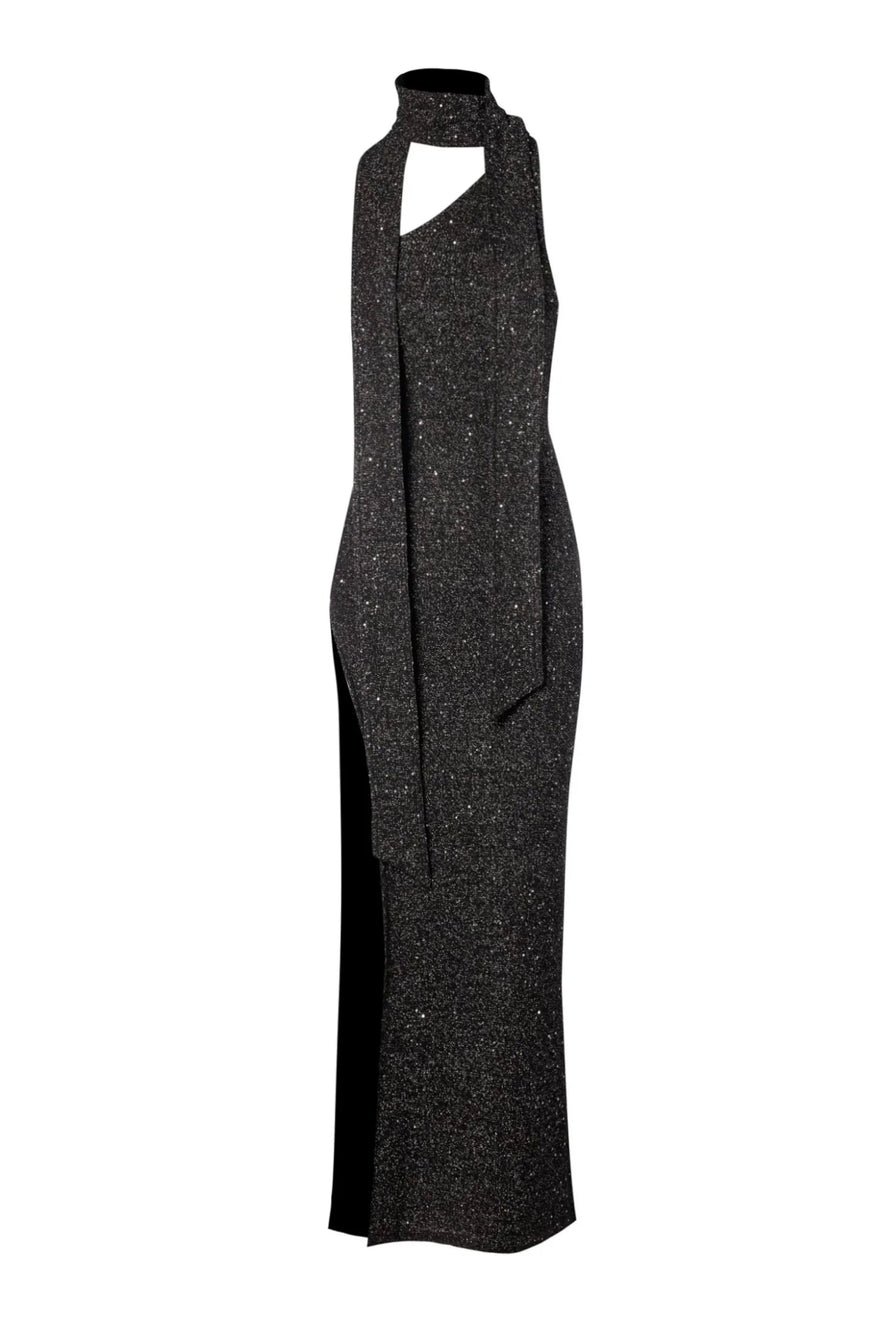 Asta Resort Jennifer Dress Charcoal Sequin photo 4