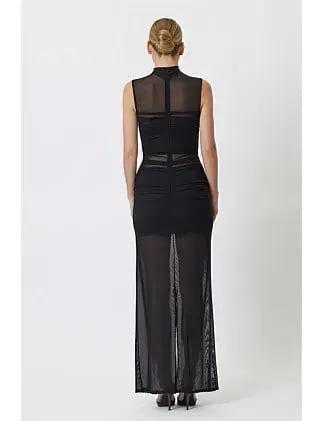 Bianca And Bridgett Ramona Maxi Dress in Black Size 10/L photo 5