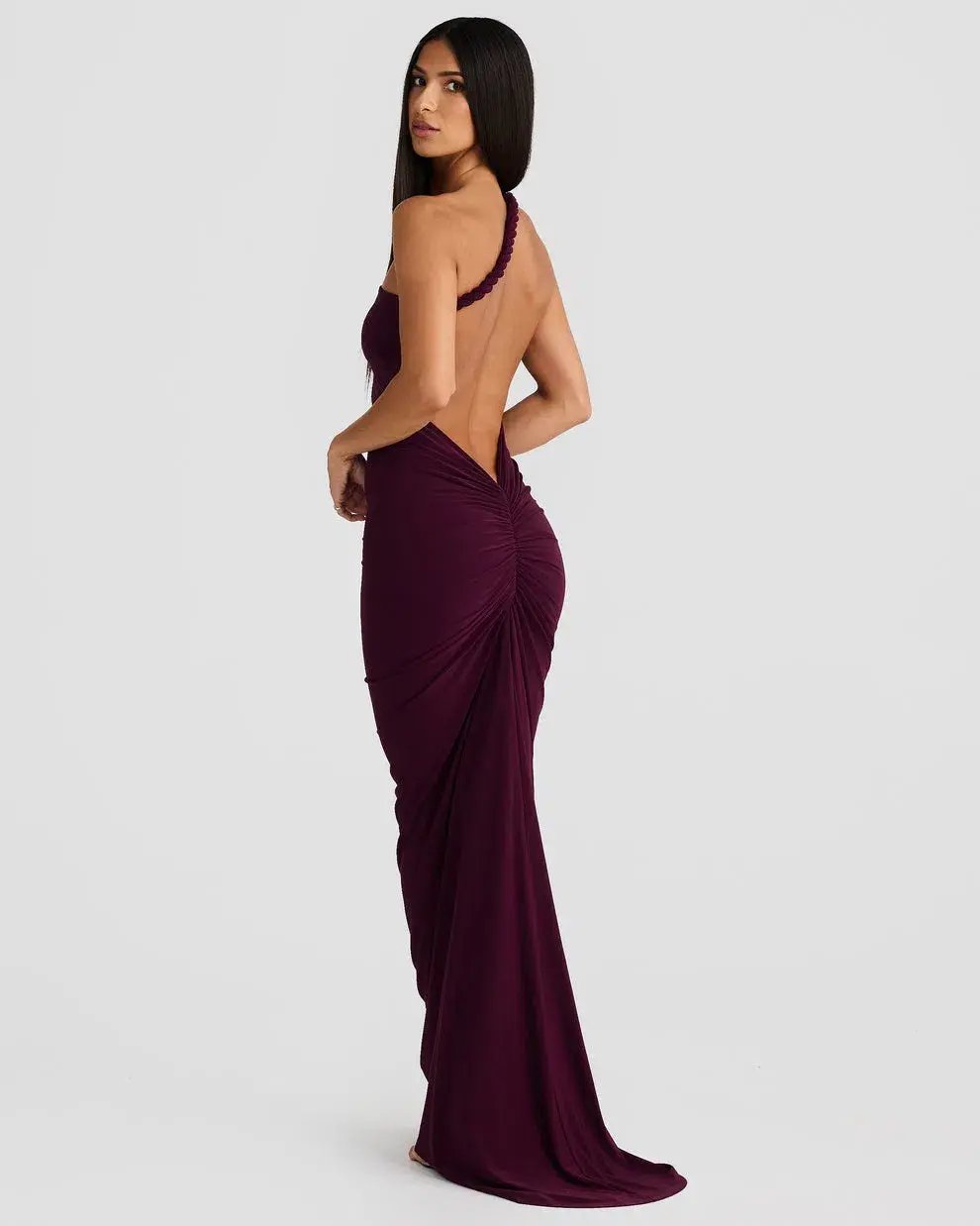 Melani The Label Maia Maxi Gown Mulberry  Size 6 photo 8