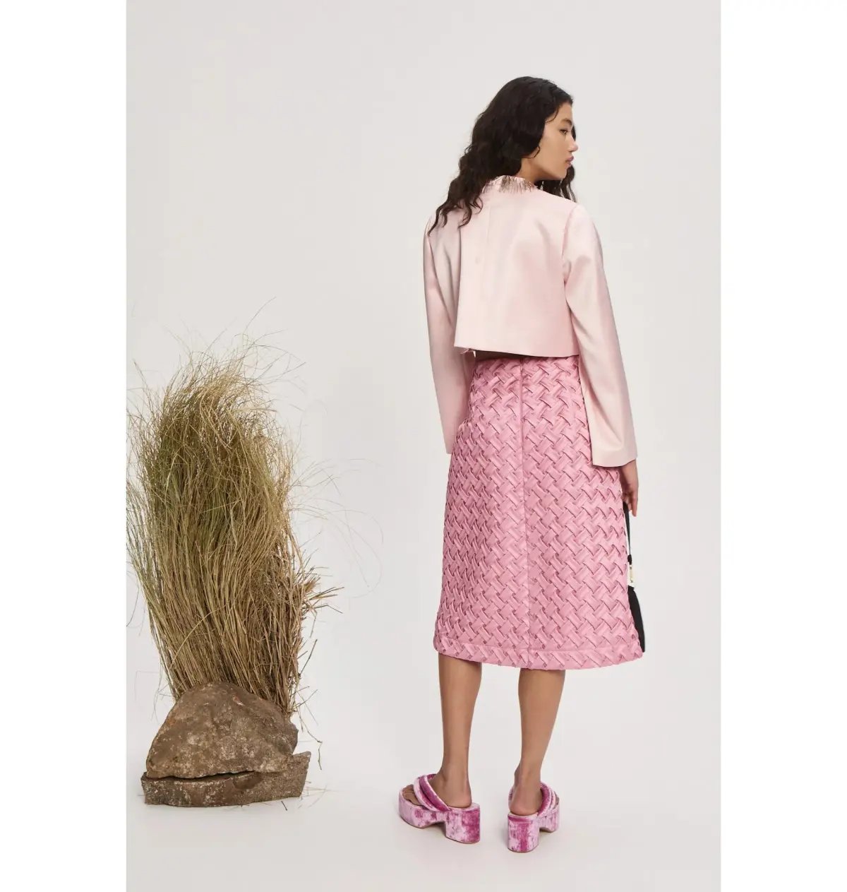 Alemais Inez Skirt & Cindy Embellished Exclusive Top Pink Size AU 14 photo 3