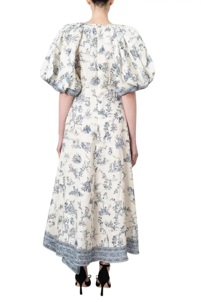 ALEMAIS Casa Midi Dress Print 8 AU photo 14