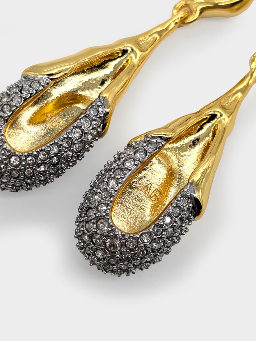Alexis Bittar Solanales Crystal Teardrop Earrings photo 3