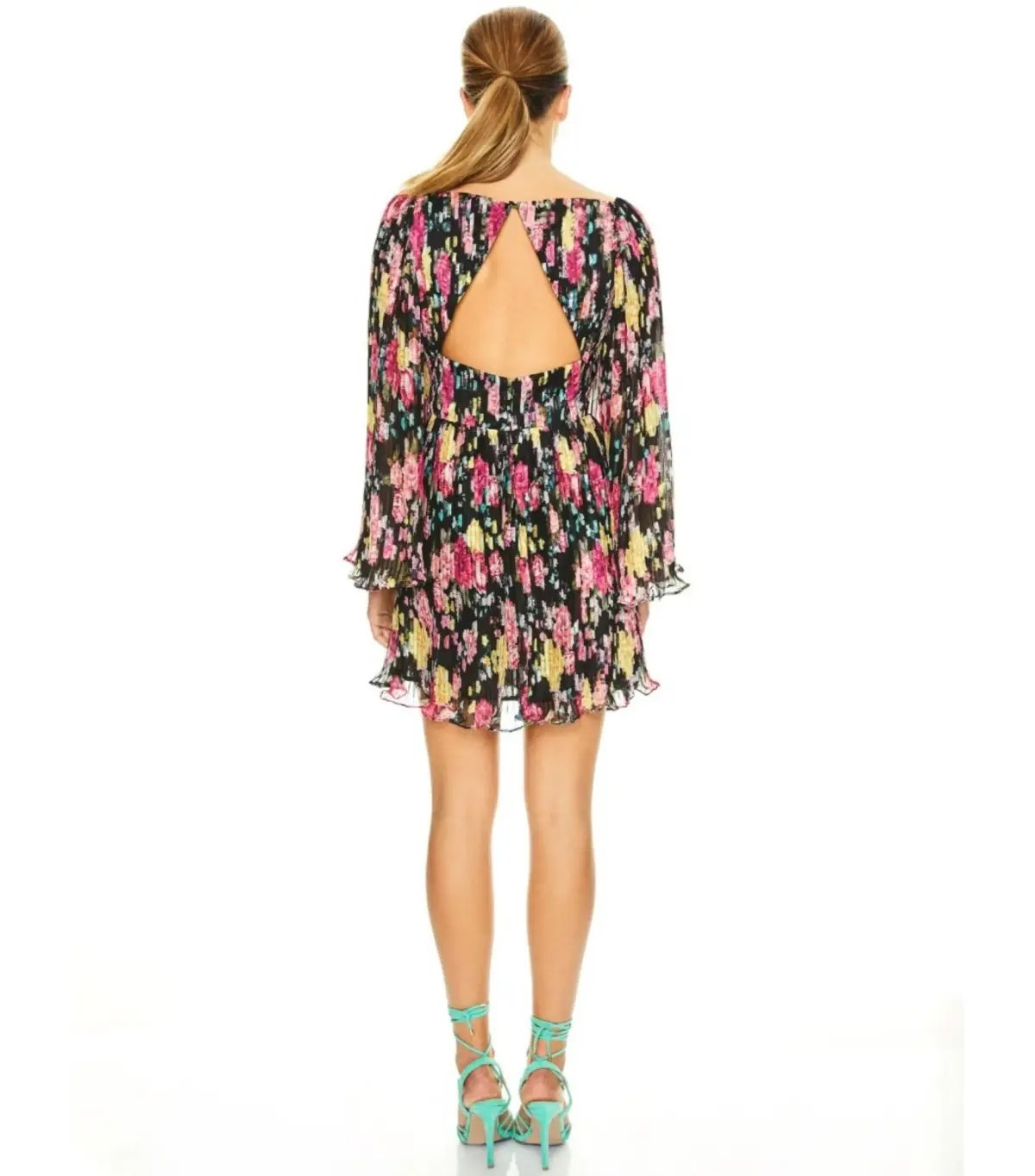 Talulah Midnight Fiesta Mini Dress Floral Size AU 12 photo 4