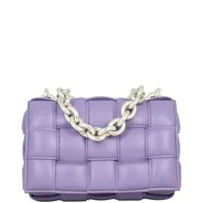 Bottega Veneta Chain Padded Cassette Bag Purple photo 6
