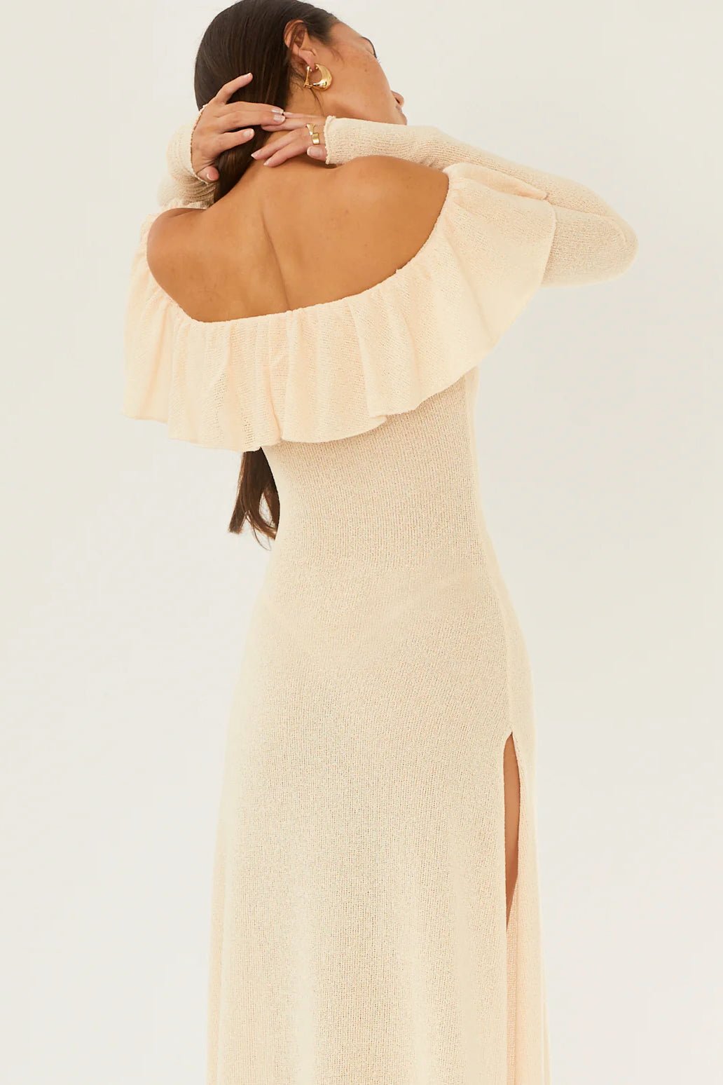 ARCINA ORI MILA DRESS - BUTTER CREAM photo 5