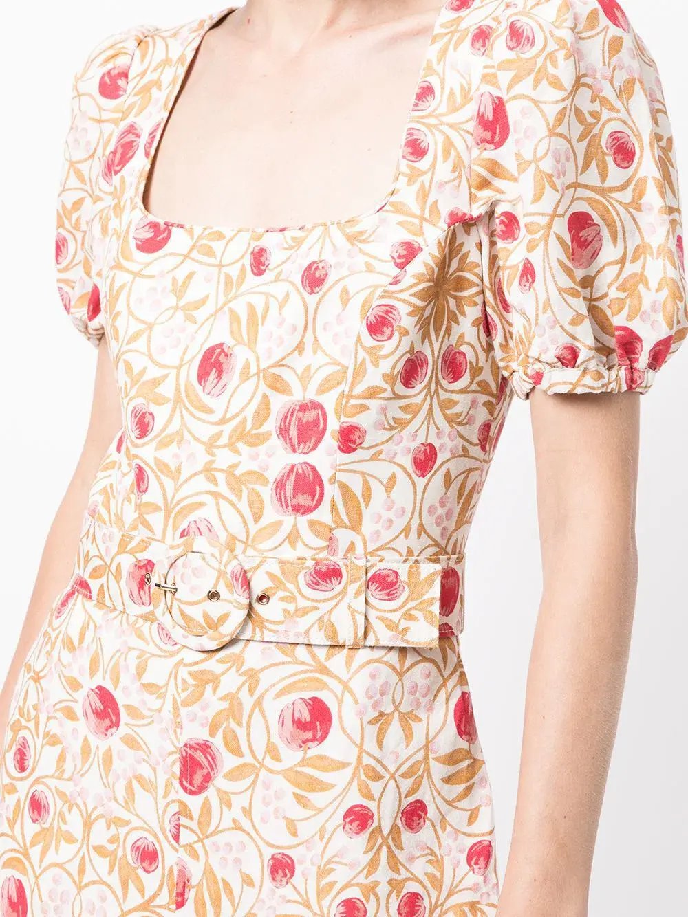 Rebecca Vallance Catania Midi Dress Floral Size 14 photo 4