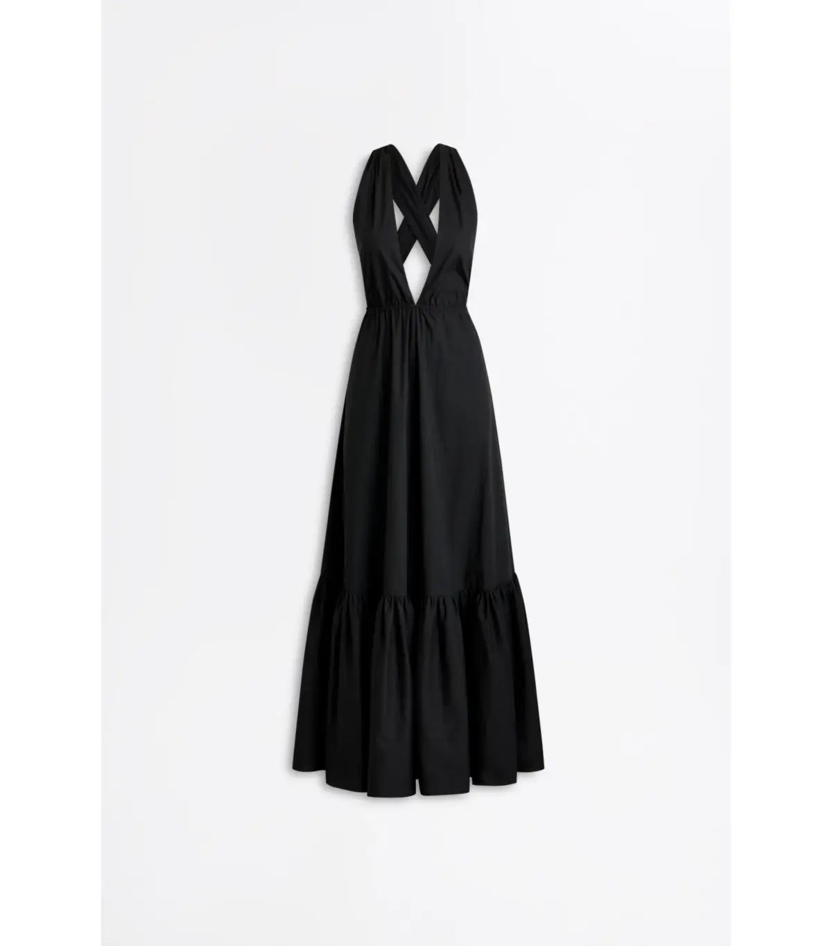 Scanlan Theodore Parachute Maxi Dress Black Size AU 6 photo 7