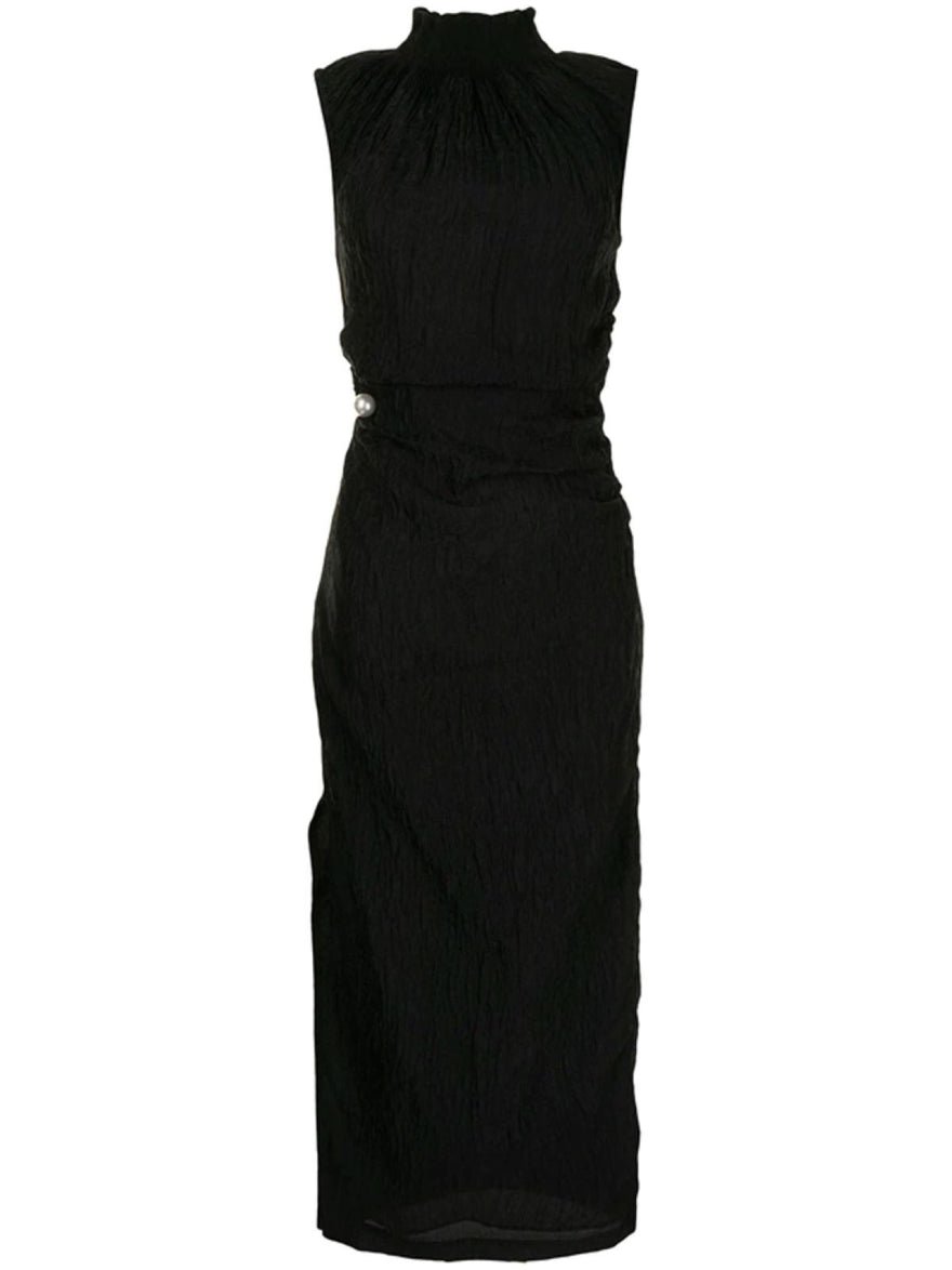 Rachel Gilbert Levi Crinkled Sleeveless Dress photo 2