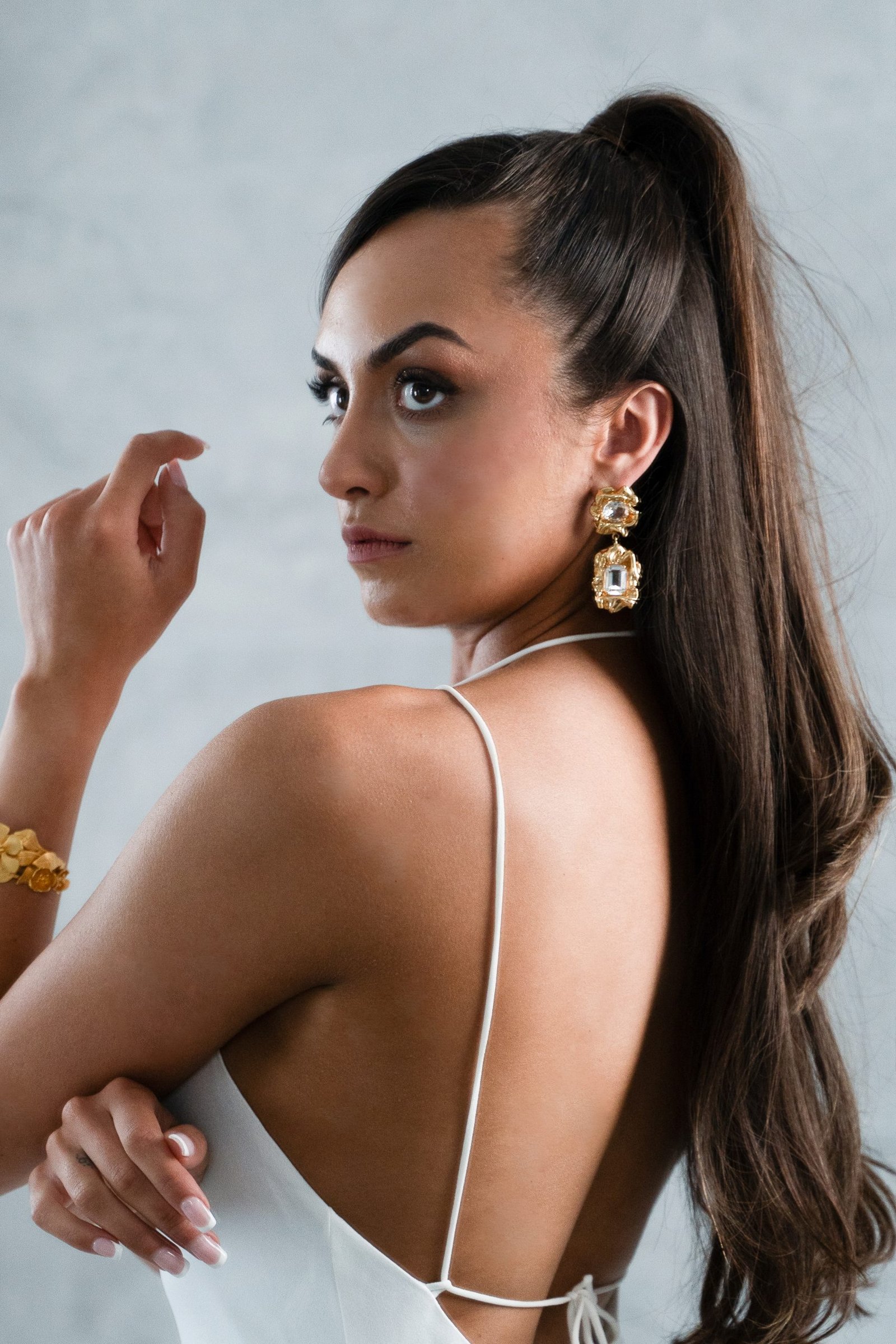 Sterling King Lolita Gold Earrings photo 2
