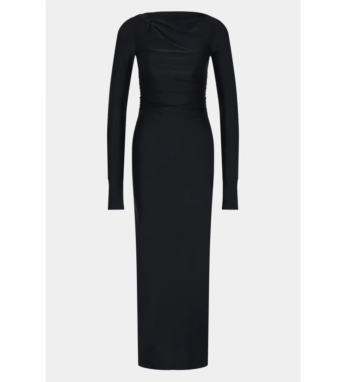 Sir the Label Elm Long Sleeve Midi Dress in Black Size 8/S photo 5