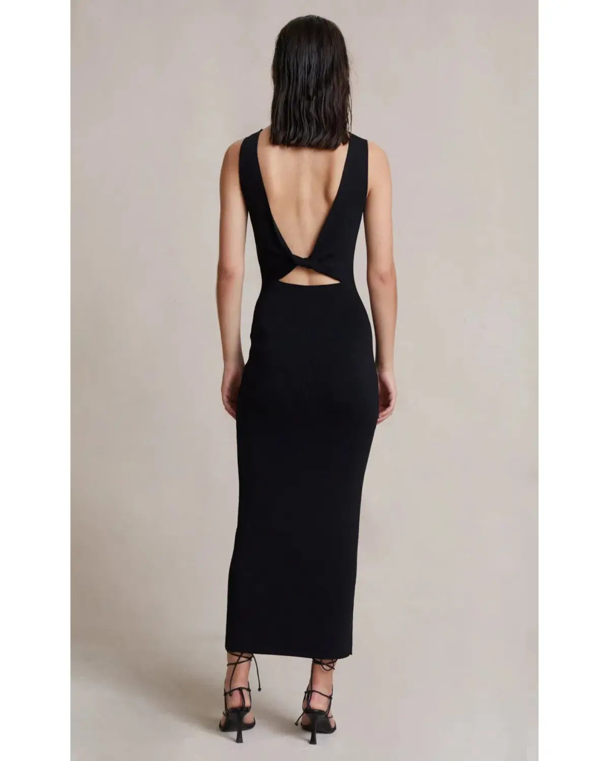 Bec & Bridge Sorbet Summer Midi Dress Black Size AU 8 photo 3