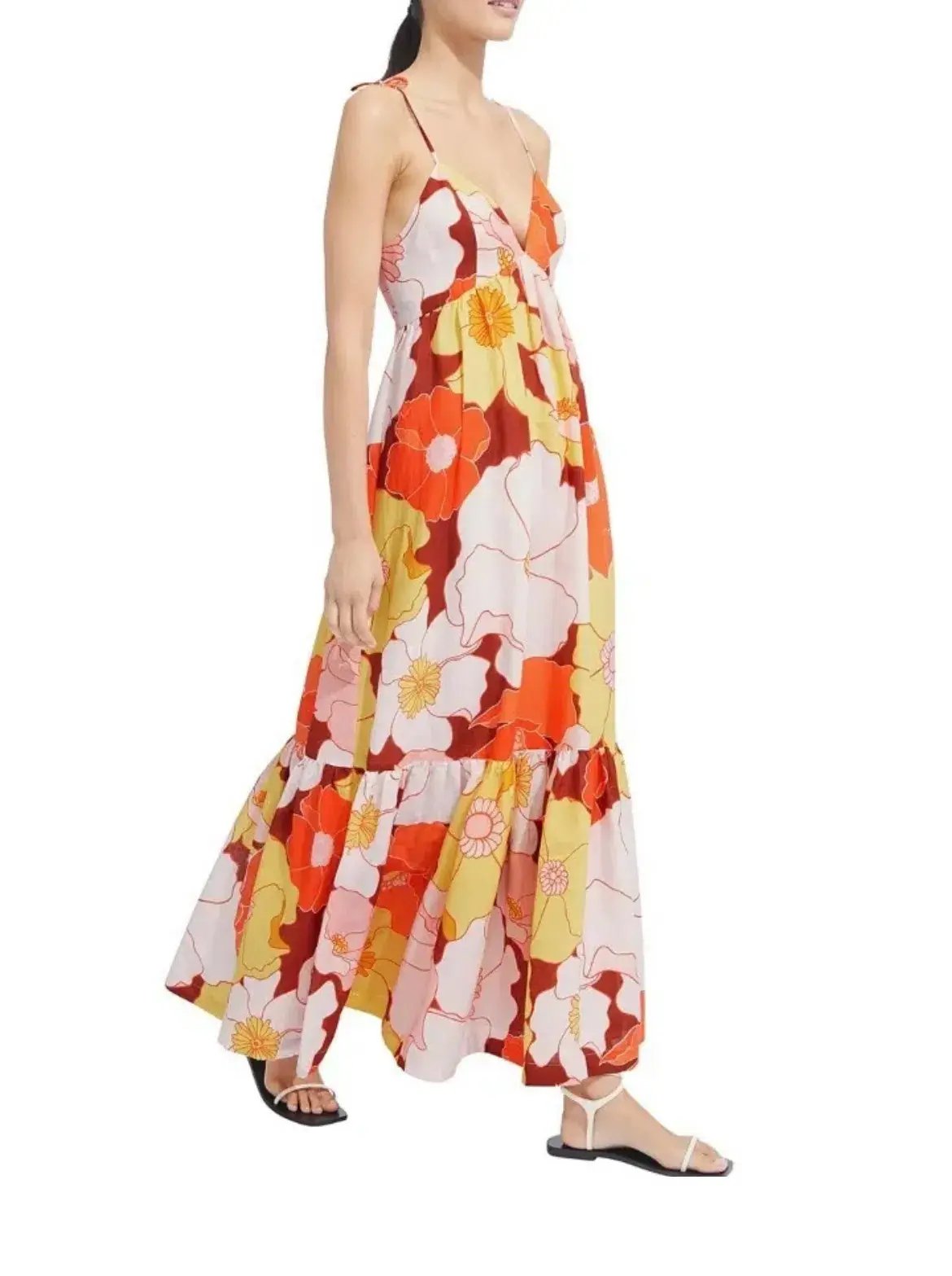 Steele Farida Dress Multi Floral Size Small/ Au 8 photo 3