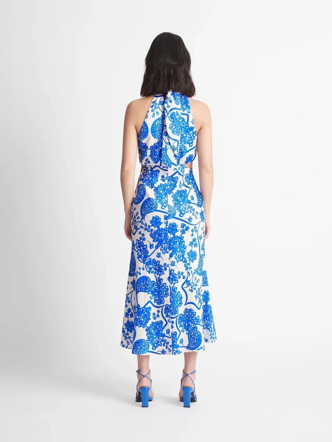 Sheike Cote Dazure Olivia Maxi Dress Print Size 16 photo 4