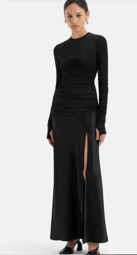 Sir Alessia Draped Gown Size 3 (12) photo 2