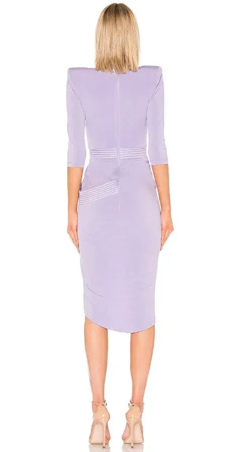 Zhivago Eye of Horus Dress Lilac Size 8 photo 3