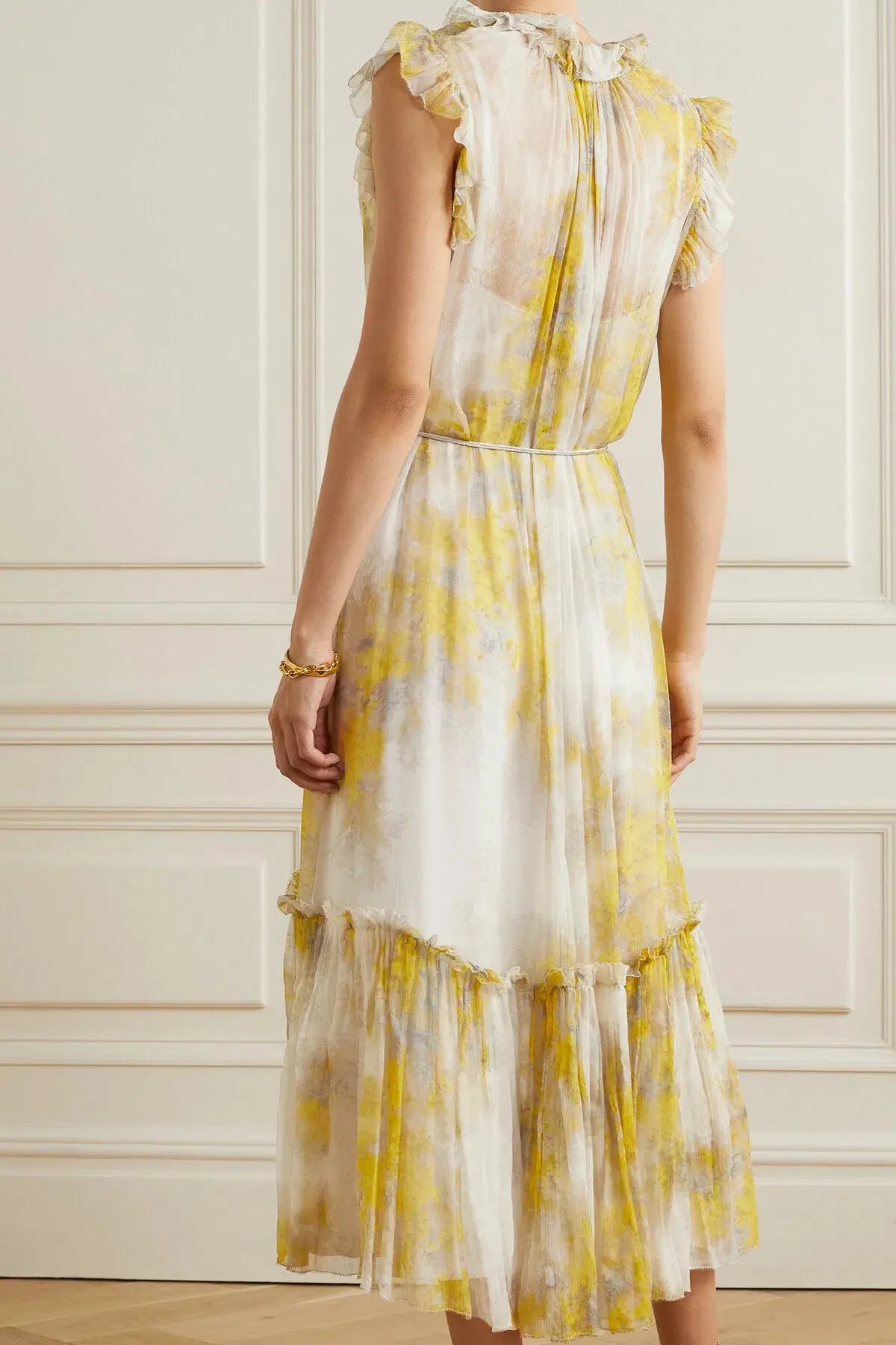 Zimmermann Botanica Wattle Midi Dress Print Size 0 photo 3