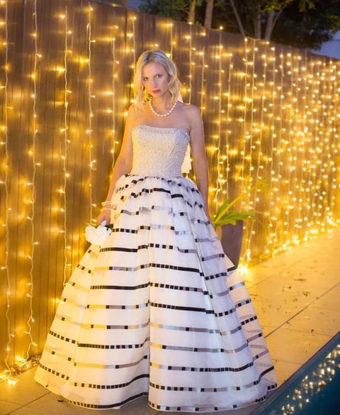 Darb Couture Wedding Dress White Size 8
