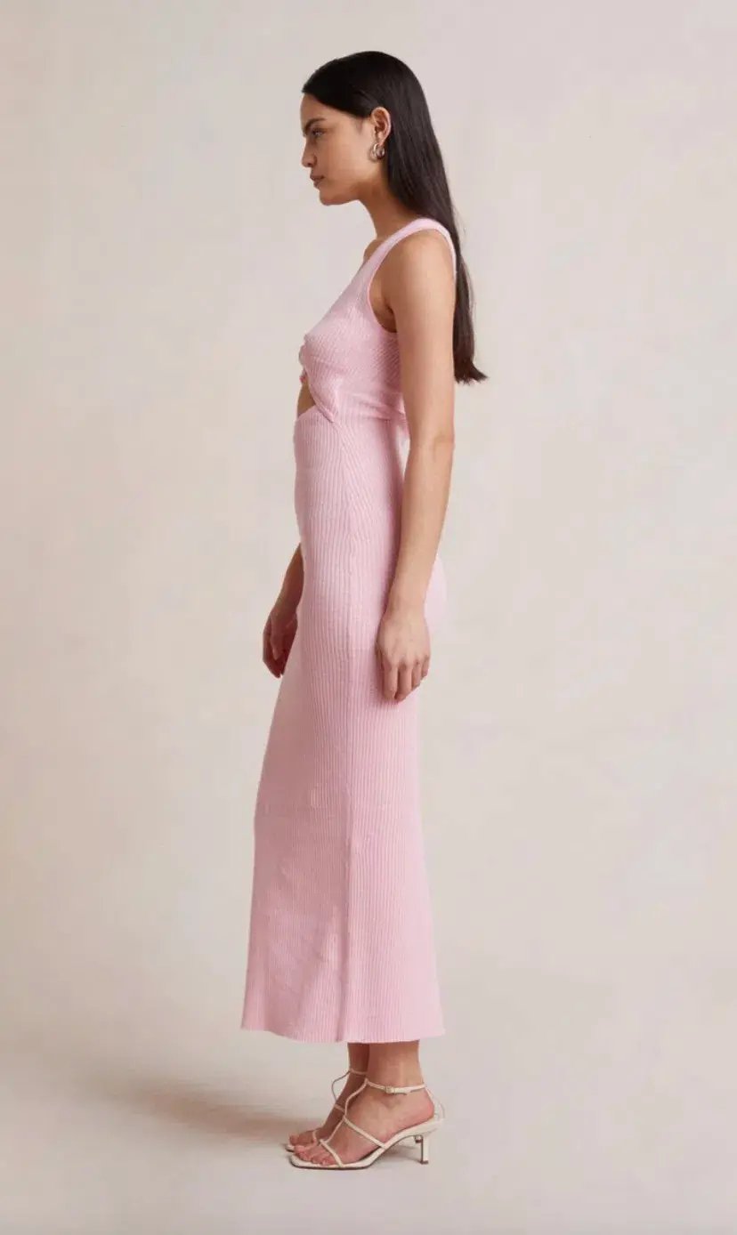 Bec & Bridge Candy Pink Riviera Midi Dress Pink Size 8 / AU 12 photo 4