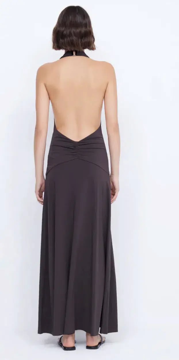 Bec & Bridge Blanche Halter Maxi Dress - size 8 photo 2