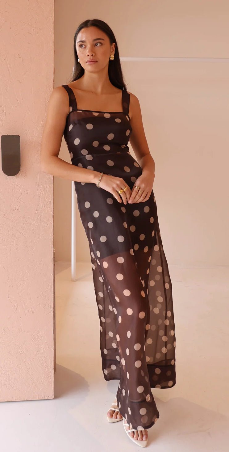 By Nicola Goldie Maxi Chocolate Polka photo 3