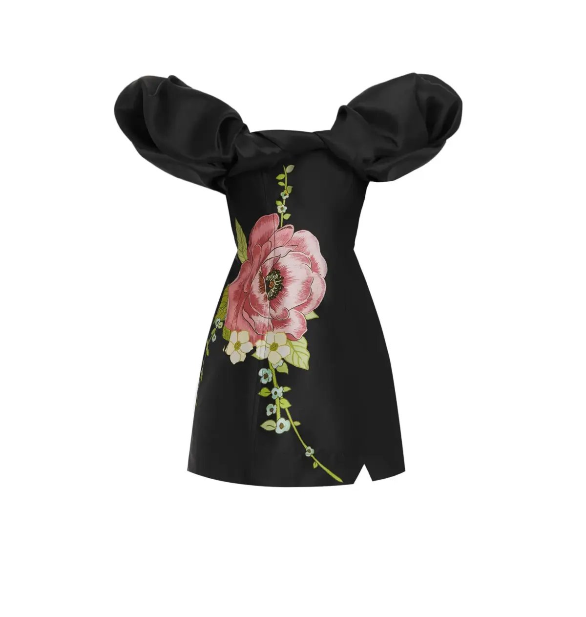 Alemais Regent Mini Dress Noir Black Size AU 16 photo 5