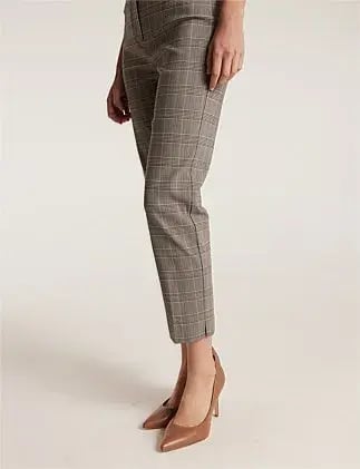 Perri Cutten Roman Pants Tan One Size photo 2