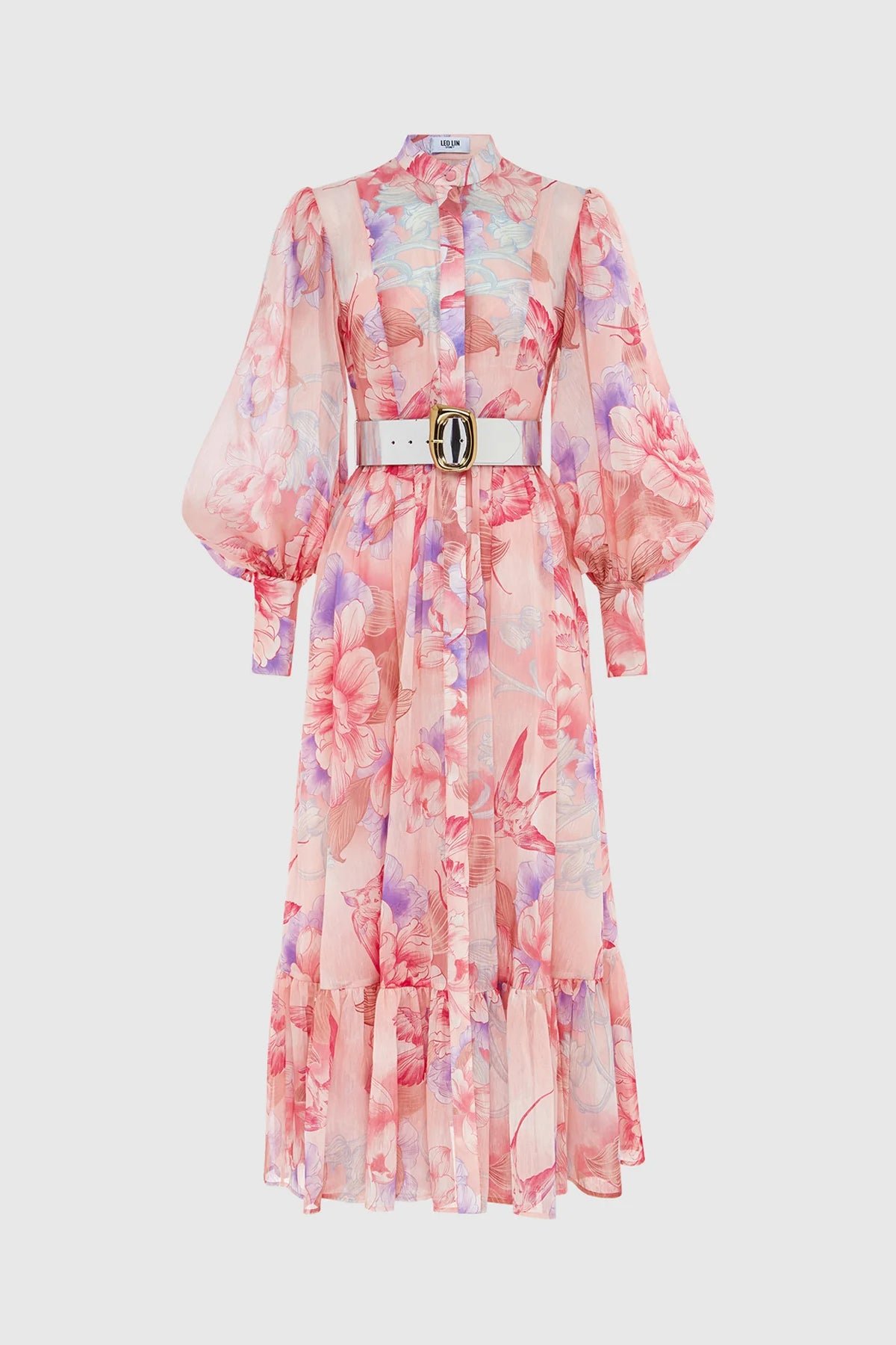 LEO LIN NAYLA MIDI DRESS - LUSH photo 4
