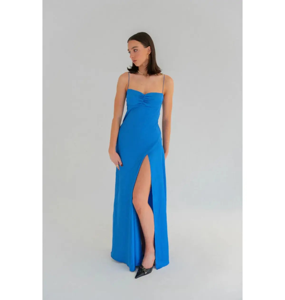 HNTR The Label Gaia Gown Azul Size M / AU 10 photo 2