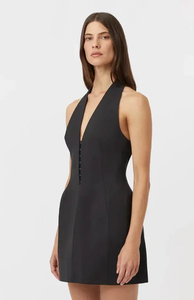 Camilla And Marc Petra Mini Dress Black Size 8 photo 2