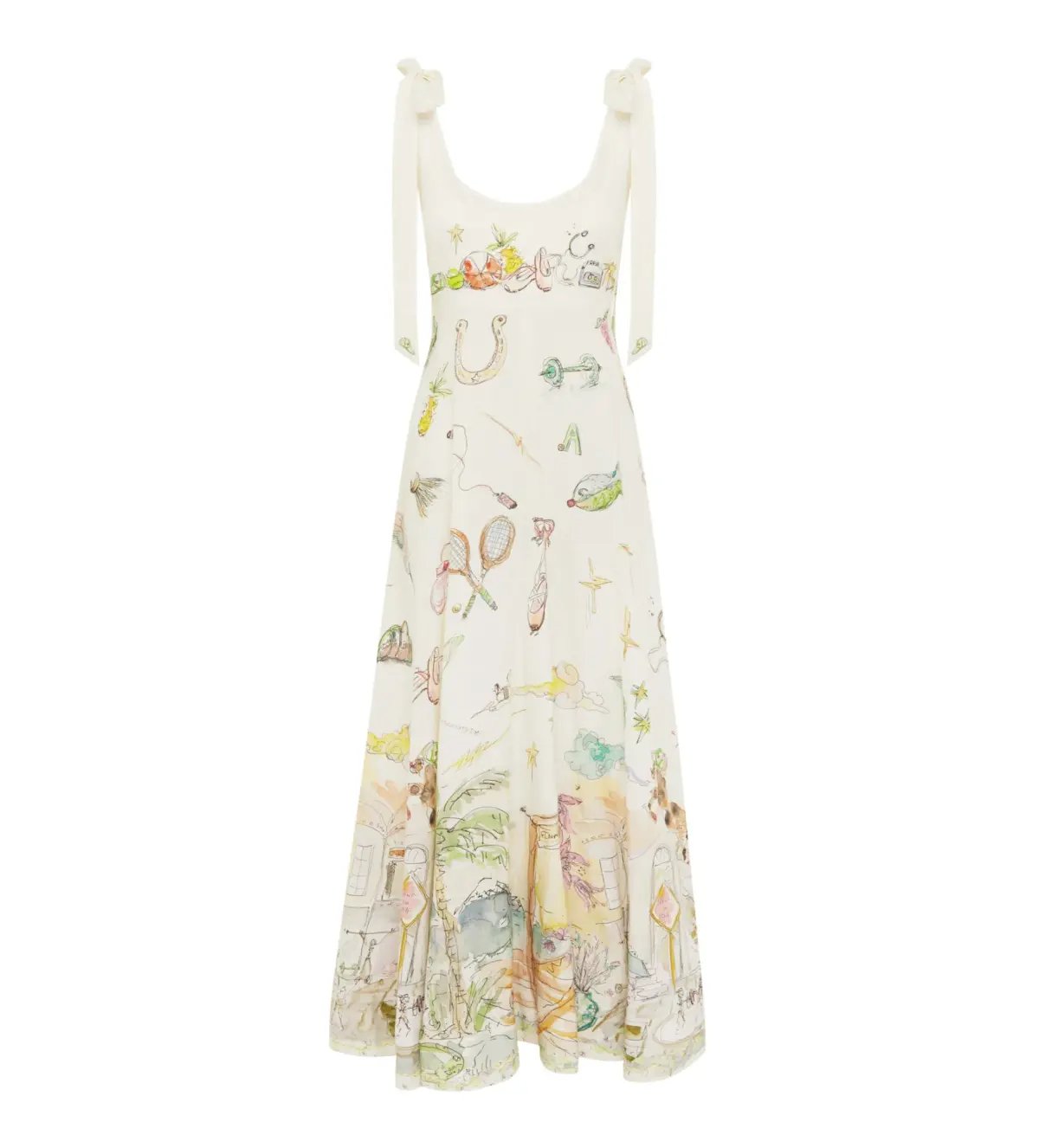 Alemais Anouk Ballet Sundress in white Size AU 16 photo 4