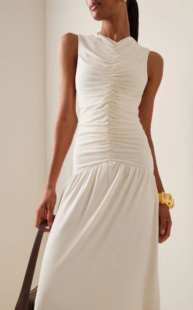 ANNA QUAN Fleur Maxi Dress Vanilla Cream 8 photo 3