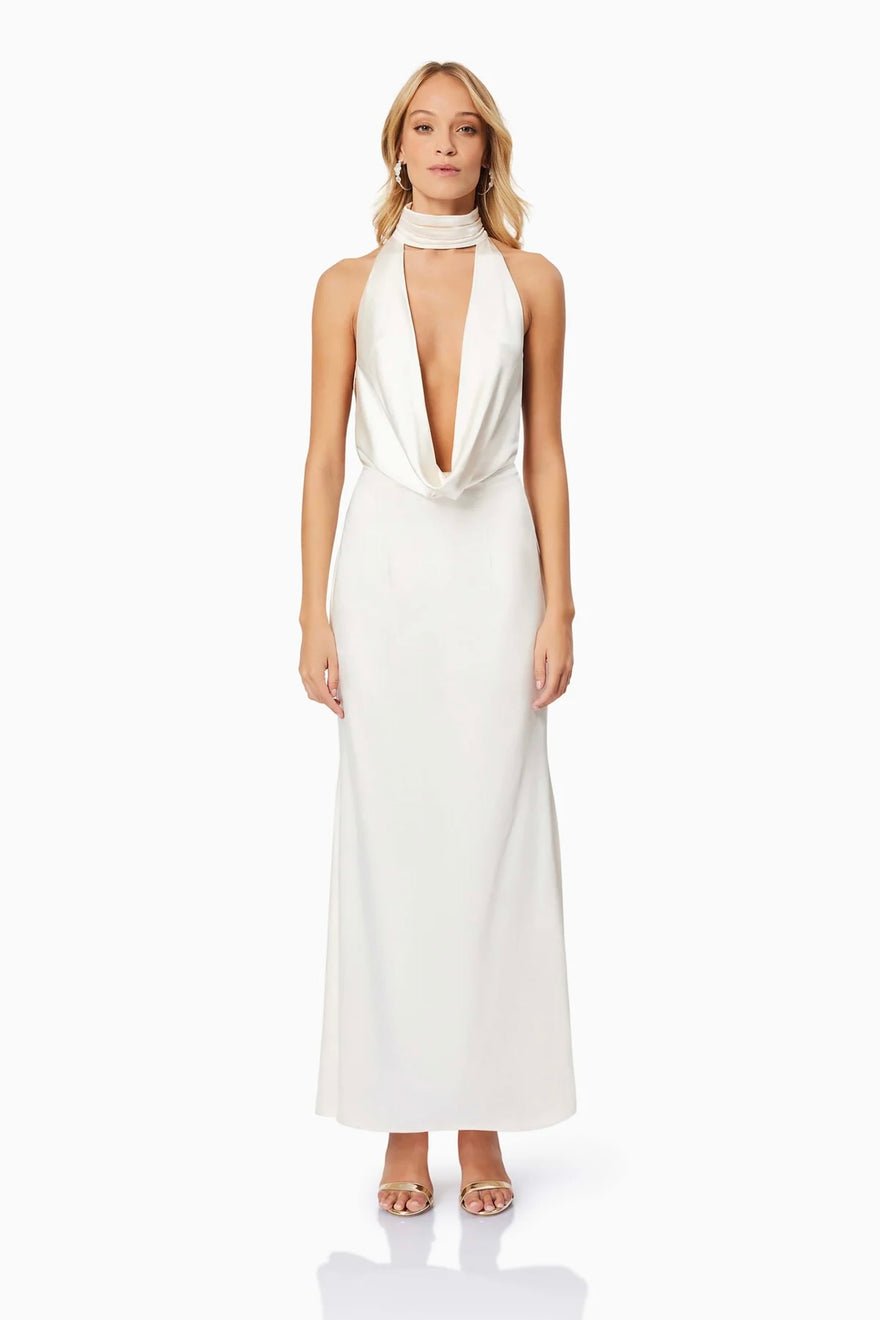 Elliatt Faith Maxi Dress - Cream photo 4
