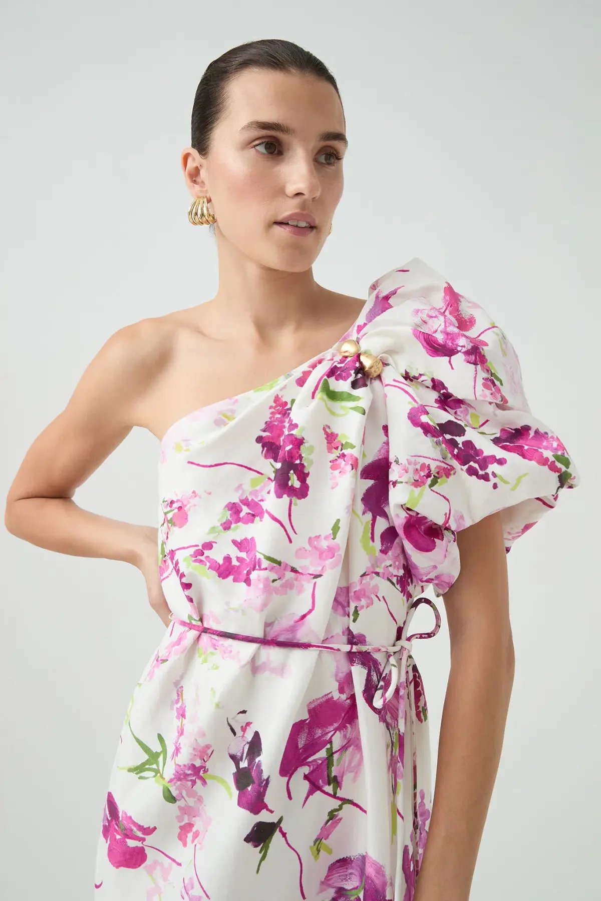 AJE CIRA MIDI DRESS FRESH FLORA SIZE 16 photo 3