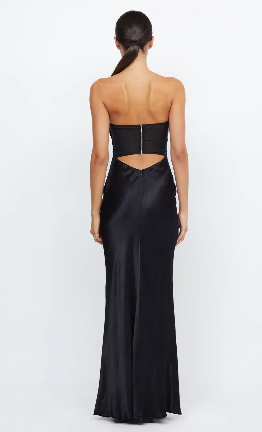 Bec & Bridge Halle Strapless Dress Black Size 6 photo 2