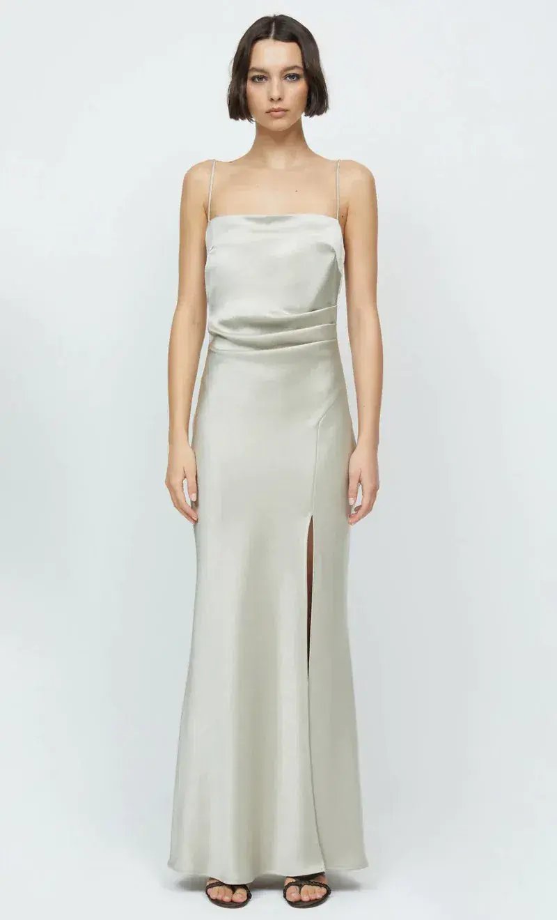 Bec & Bridge Nadia Maxi Dress Ecru Size 8 photo 5