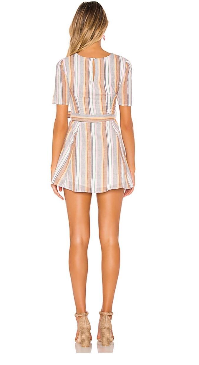 Iris Dress in Multi Stripe photo 3
