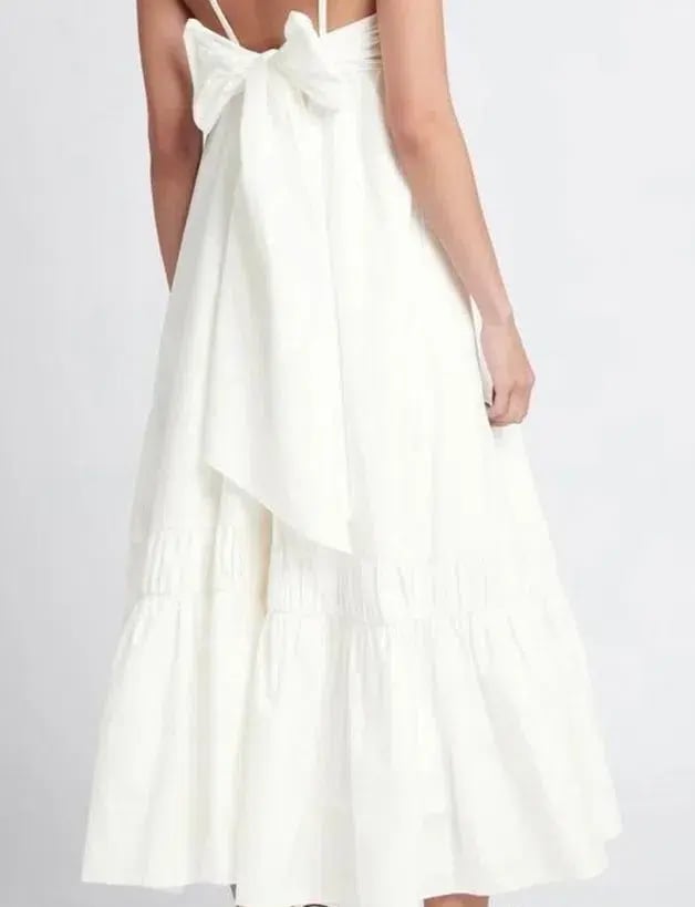 Sheike Love Letters Maxi Dress White Size 6 photo 2