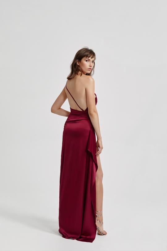 Lexi Samira Dress Burgundy size 6 photo 4