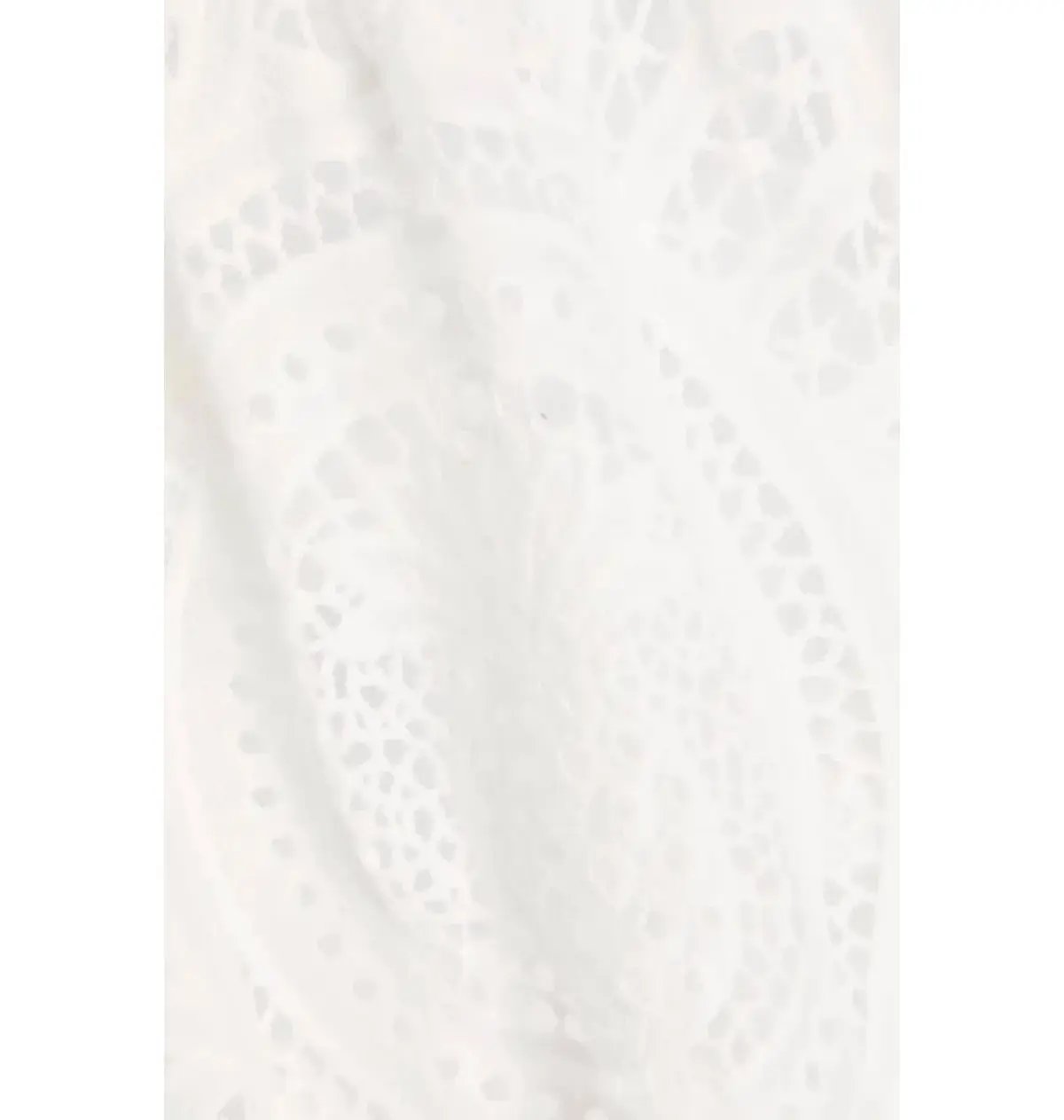 Zimmermann Cutout Broderie Anglaise Linen Mini Dress White Size 1 / AU 10 photo 4