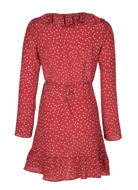 Realisation Par The Alexandra Mini Dress Red Star Size 6 photo 7